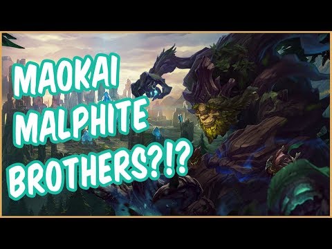 Maokai And Malphite Are Brothers?!? (Urf funny moments, fails and montage)