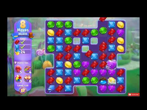 Wonka's World of Candy Level 118 NO BOOSTERS - A S GAMING