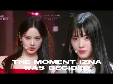 the moment we knew an izna member would debut