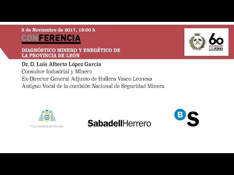 , title : 'CONFERENCIA: Diagnóstico minero y energético de la provincia de León'
