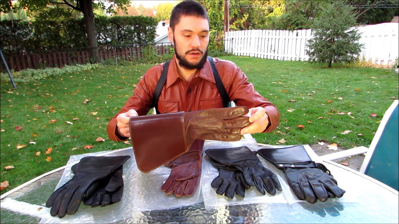 Tout sur les gants en cuir à manchette Raber
