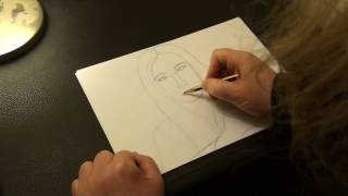 @HeatherFeatherASMR Portrait!  Drawing Sounds + Soft Spoken Ramble!