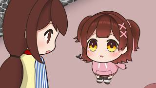 【手描き】騙されてジェットコースターに乗るはめになった幼少期のロボ子さん【ホロライブ/AZKi/ロボ子さん】