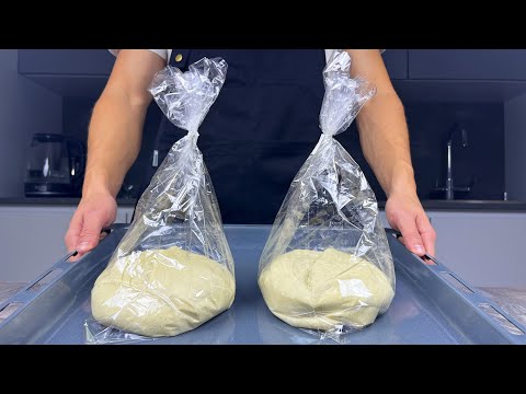 This is the tastiest bread I have ever eaten!! Nobody knows this baking bag trick!