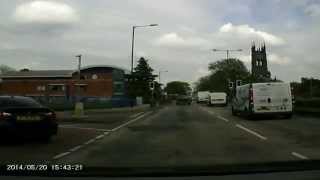 preview picture of video 'Dashcam Manchester Rd to Richmond St Ashton under Lyne 2014'