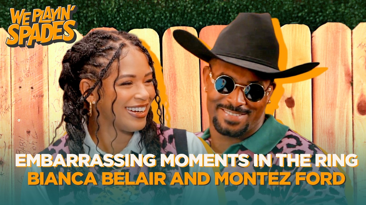 Bianca Belair’s and Montez Ford's Most Embarrassing WWE Moments | We Playin' Spades