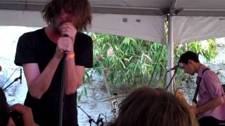 Liars playing "No Barrier Fun" at SXSW 2010