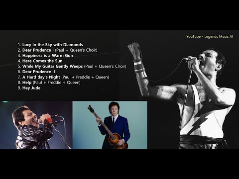 Beatles and Queen - Full Album - Crossover created with AI - (AI New songs)