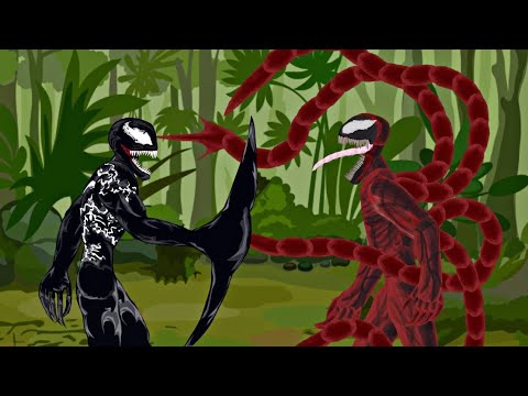 Venom vs Carnage Animation | Venom 2 Let There Be Carnage | last fight | Drawing cartoons 2