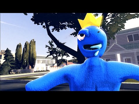 Green vs Blue (Rainbow Friends Rap Battle)