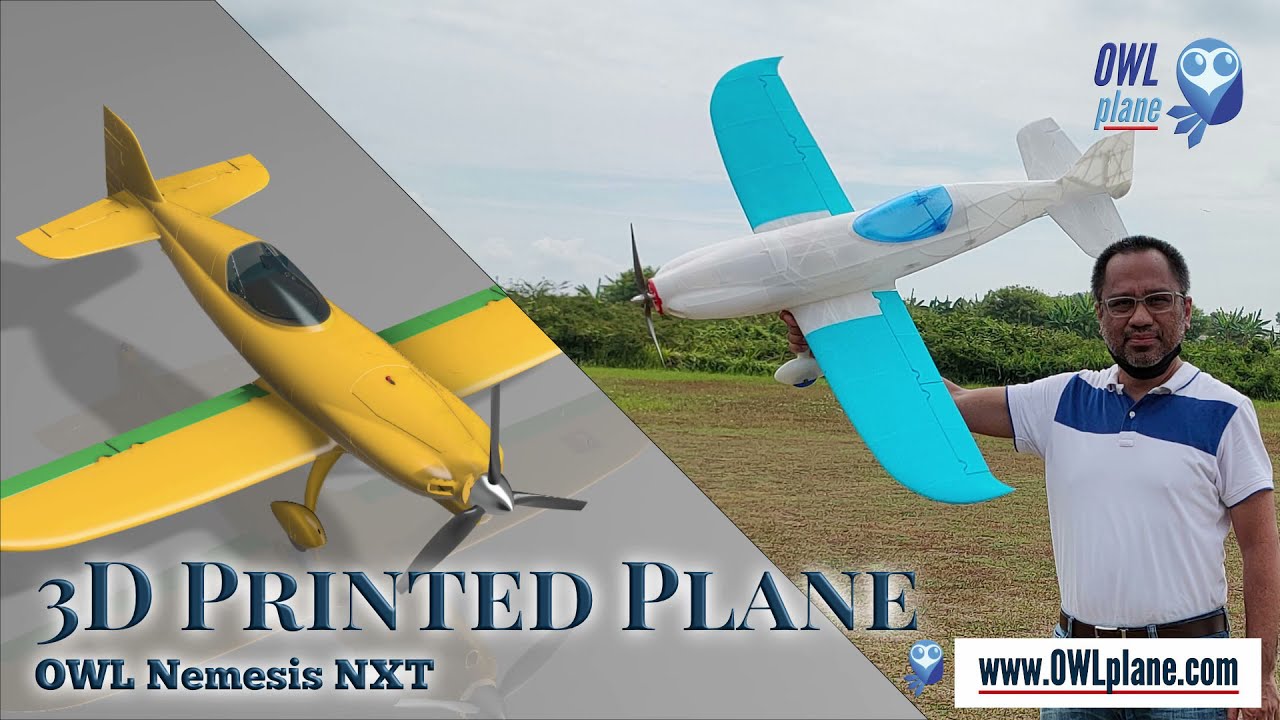 OWL Nemesis NXT -  Wing Span 1289mm & Length 1100mm (Take #1).