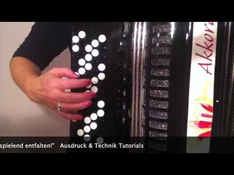 Knopf-Akkordeon Technik Tutorials - Nähmaschine