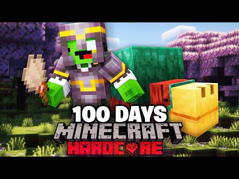 Insane! I Survived 100 Days in 1.20 Minecraft Hardcore