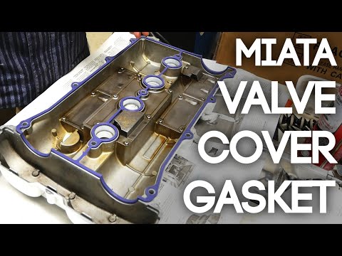 How To Replace a Valve Cover Gasket | Mazda MX5 Miata: 1.6L and 1.8L Engines (NA and NB)