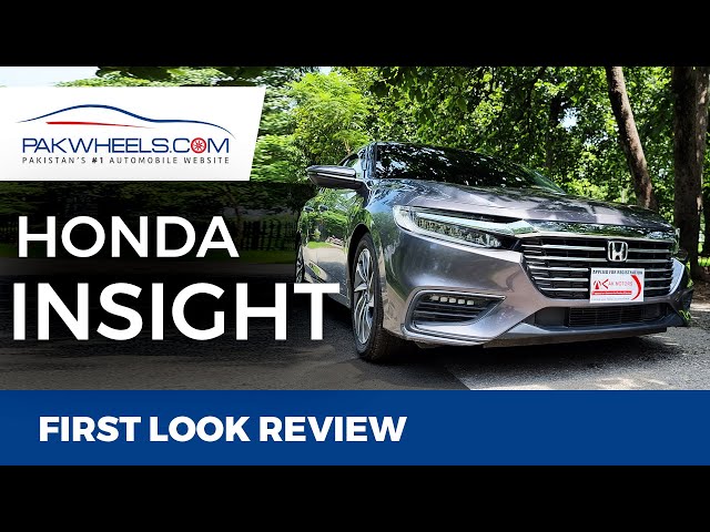 Honda Insight | First Look Review | PakWheels