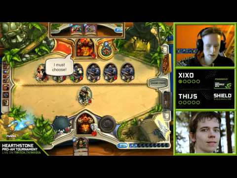 Xixo vs ThijsNL | Group Stage | NVIDIA Hearthstone Pro-Am Tournament