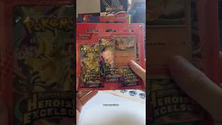 Abrindo um blisters triplo de heróis-excelsos? #pokemon #pokemoncards #pokemontcg #cartaspokemon