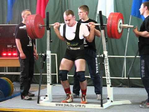 Popov Dmitriy squat 385kg@99,05kg