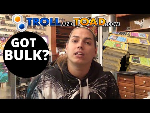WHAT TO DO WITH BULK TCG CARDS! HOW TO SUBMIT TO TROLL AND TOAD! Turn pokemon bulk into sealed GAS!