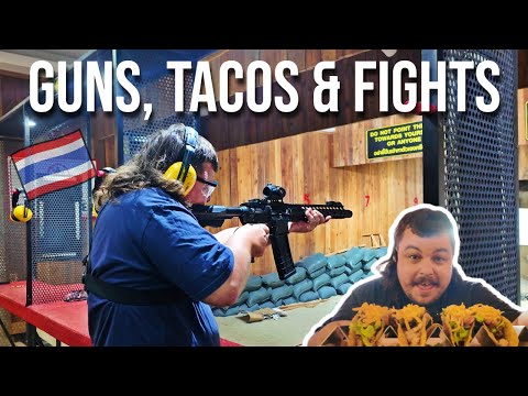 I Shot Guns, Ate Tacos & Watched Muay Thai in Thailand