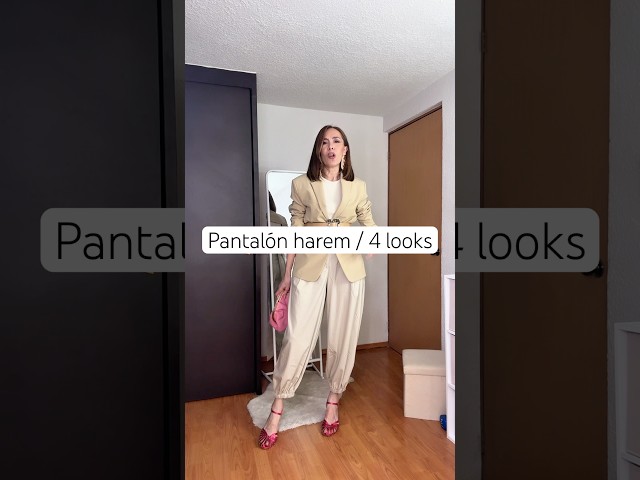 Vídeo relacionado con Alam Exclusive Lagenlook - Pantalones para mujer, estilo bohemio, estilo harén, holgados, elegantes, de seda, para fiesta de verano, turquesa, 8-16