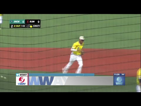 Roupp strikeouts 11 as UNCW Baseball downs No.1 seed Elon