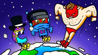 We Evolved Our Wrestler and Jumped to Space in Burrito Bison: Launcha Libre!