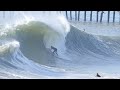 Scoring MASSIVE swell in Southern California !!! GNARLY Shorebreak and 10 second tube !!!