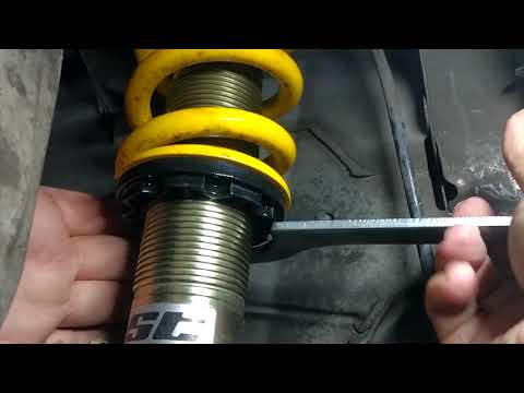 350z ST ST-X Coilover Adjustment