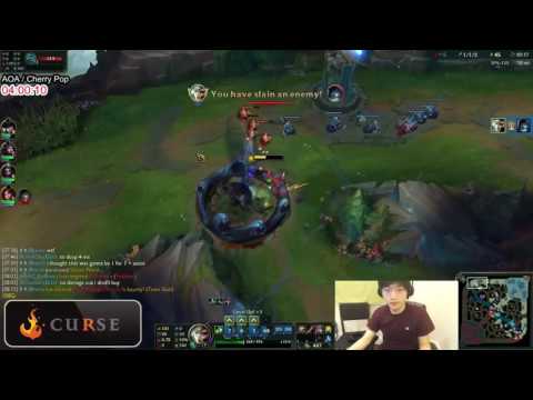League Of Legends S6 — BoxBox as Riven vs Yorick Top  Challenger Ranked Gameplay