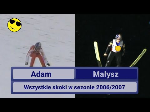 Adam Małysz - Wszystkie skoki w sezonie 2006/2007