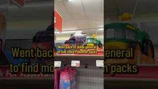 Went back to the dollar general to get more pokemon packs and found something else 😨 #pokemon