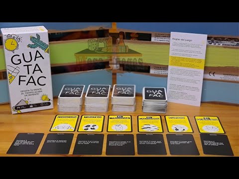 🧨 GUATAFAC - Juegos de mesa para adultos- Jueguetes