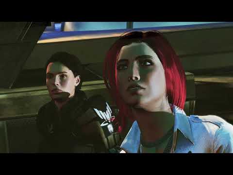 mass effect 3 femshep x ashley, citadel 'nice outfit' part 15