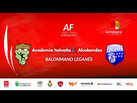AF jornada 1 ACADEMIA HELVETIA ALCOBENDAS - BALONMANO LEGANÉS