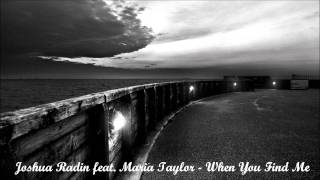 Joshua Radin feat. Maria Taylor - When You Find Me