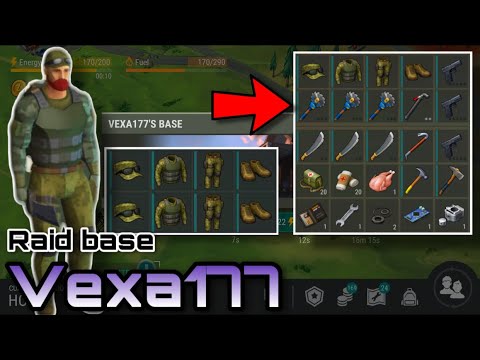 Raid base Vexa177 | RaidTime ปล้นกันเถอะ | LDOE | Last day on earth : Survival