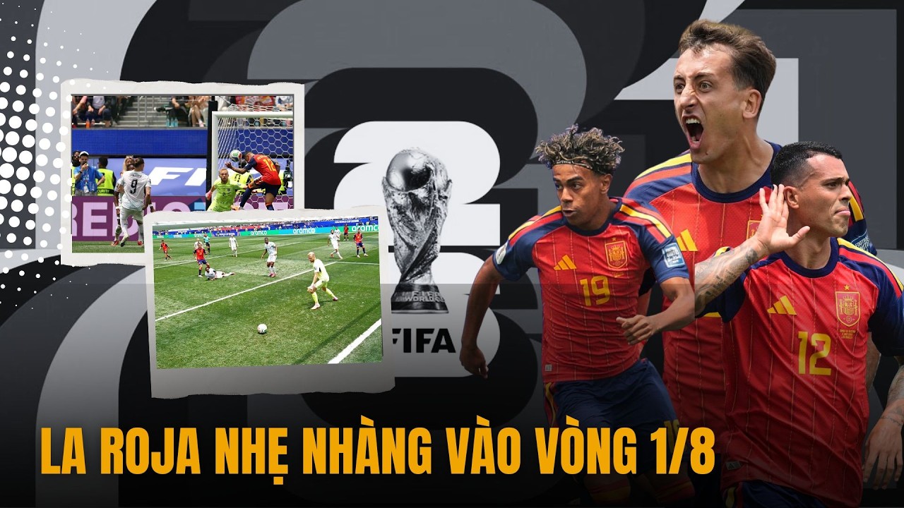 Tây Ban Nha đè bẹp Áo 3-0, chấm dứt 16 năm chờ đợi ở vòng knock-out World Cup