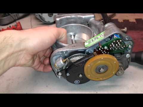 Mercedes E320 throttle body bench test