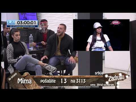 Zadruga 3, Trenutak istine - Dokazano da je Mina više volela Đeksona nego Mensura  - 21.06.2020.