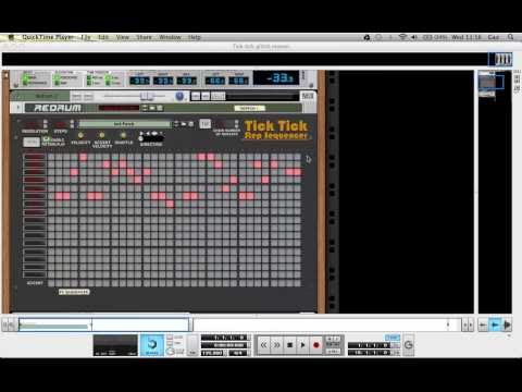 Sequencing effects with Tick tick and Glitch Rack extensions