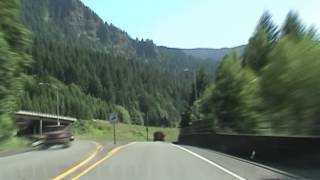 preview picture of video 'Columbia River Gorge 2 - Time Laps Driving'