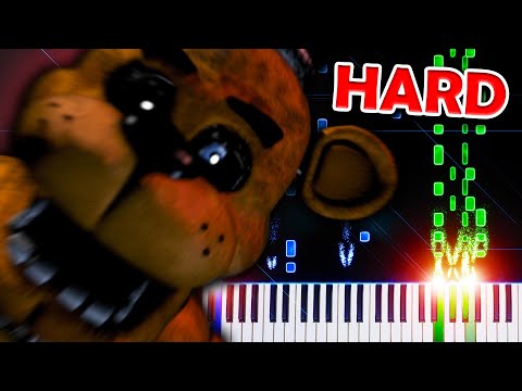 The Living Tombstone - Five Nights at Freddy's 1 Song - Piano Tutorial