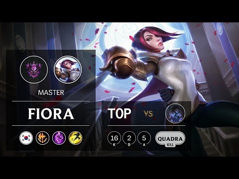 Fiora Top vs Sylas - KR Master Patch 9.13