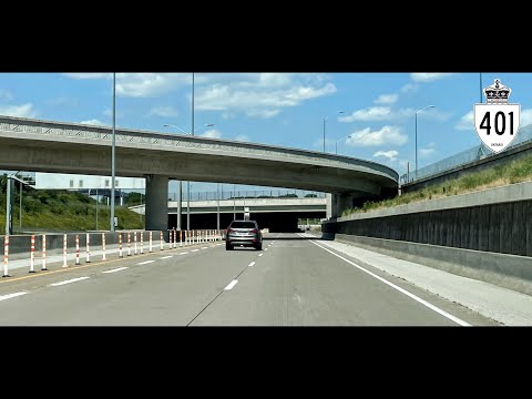 Highway 401 - Toronto to Detroit (via London & Windsor) - 2024/59