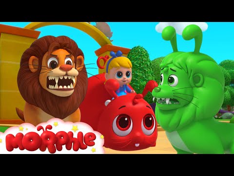 Real Lion, Green Lion | Morphle and Gecko's Garage - Cartoons for Kids