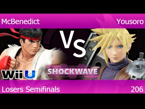 SW 206 - McBenedict (Ryu) vs HMO | Yousoro (Cloud) Losers Semifinals - Smash 4