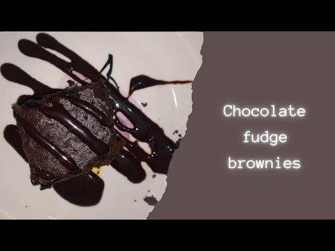 Chocolate fudge brownies🍫|recipe by areeba