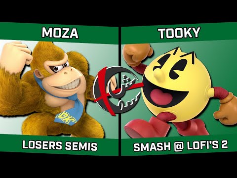 Moza (Donkey Kong) vs Tooky (Pac-Man) - Smash @ Lofi's 2