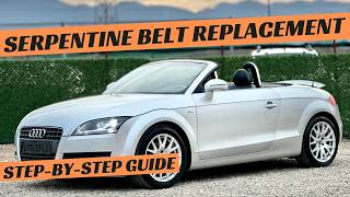 Audi TT 8J 2.0 TFSI Serpentine Belt replacement BWA BPY